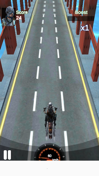 moto traffic runner