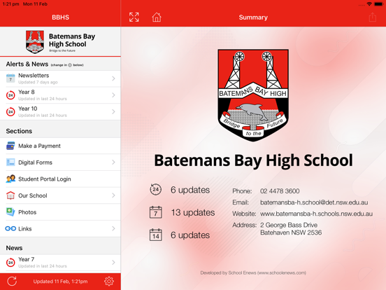 batemans bay high school