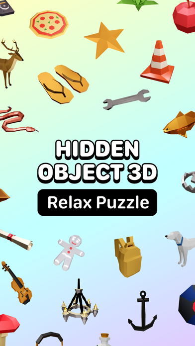 hidden object 3d: relax puzzle