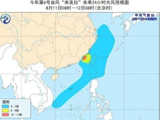 台风米克拉路径