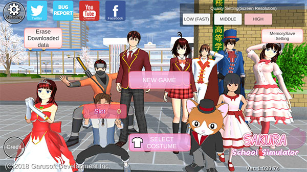 sakura school simulator（樱花校园模拟器）