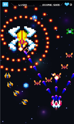 太空侵略小蜜蜂galactic attack