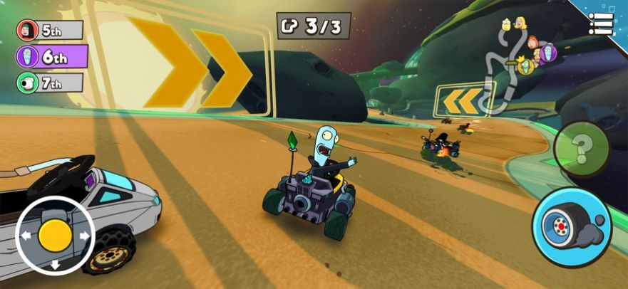 warped kart racers