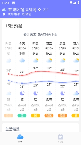 雷公天气预报15天