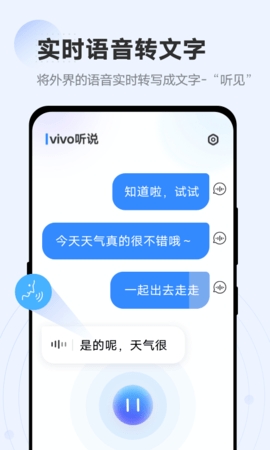 vivo听说