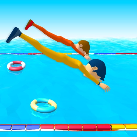 swim race 3d