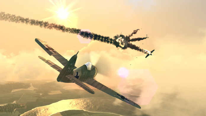 warplanes ww2 dogfight