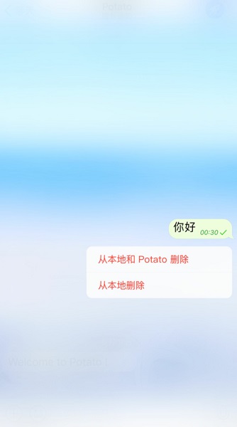 potato土豆 聊天