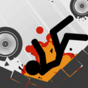 stickman hero dismount falling