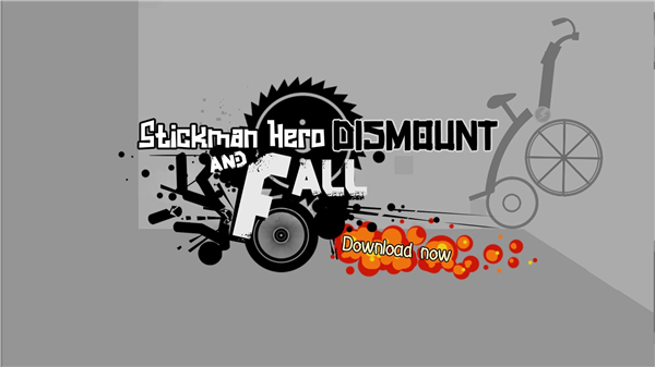 stickman hero dismount falling