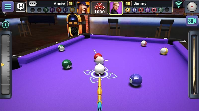 3d pool ball