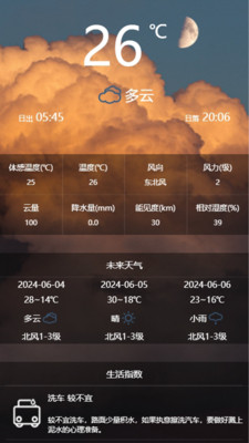 乌云预报