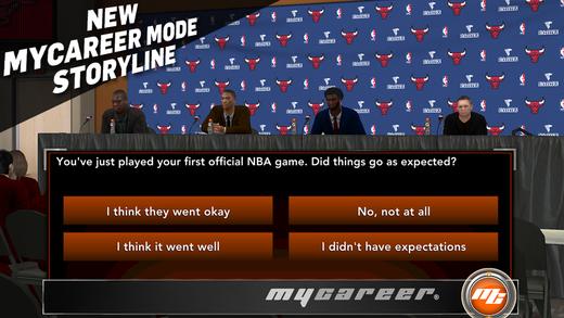 nba2k15生涯模式