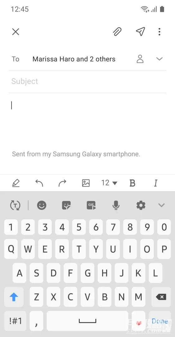 samsung email