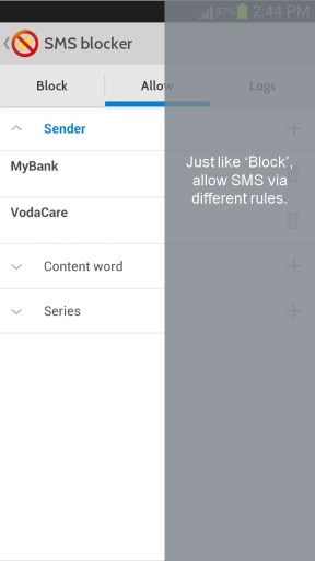 短信阻止 sms blocker by optinno