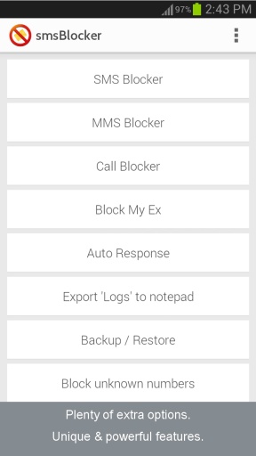 短信阻止 sms blocker by optinno