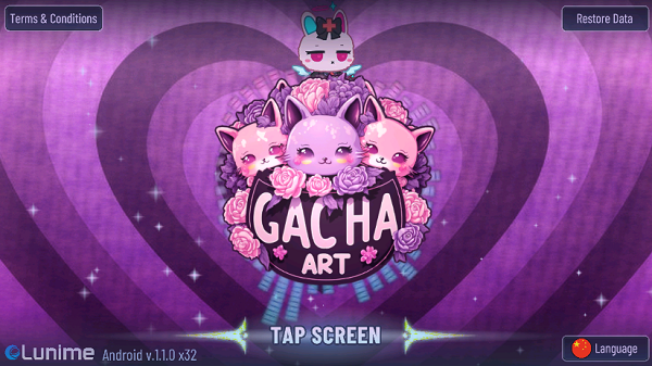 gacha art加查